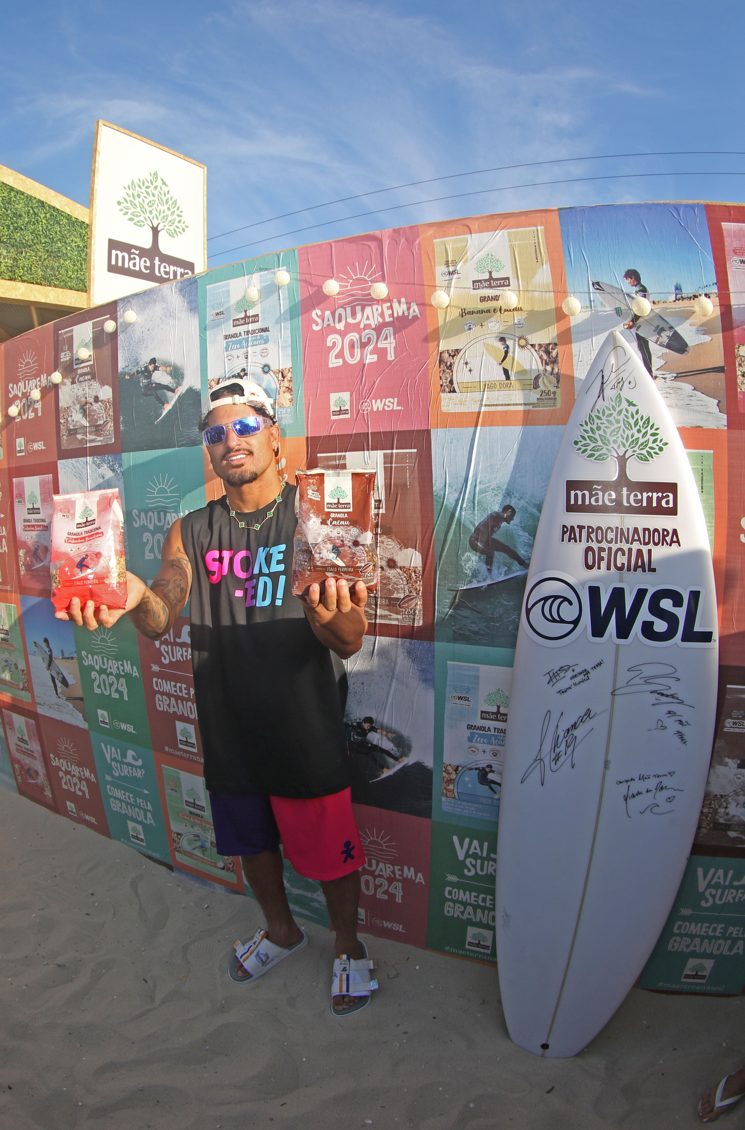 Jornal O candeeiro | Saiba quais são as receitas favoritas de surfistas  profissionais brasileiros para começar o dia